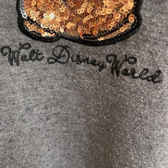 Disney Parks "Briar Rose Gold" Sequin Mickey Mouse T-Shirt - Picture 3 of 5